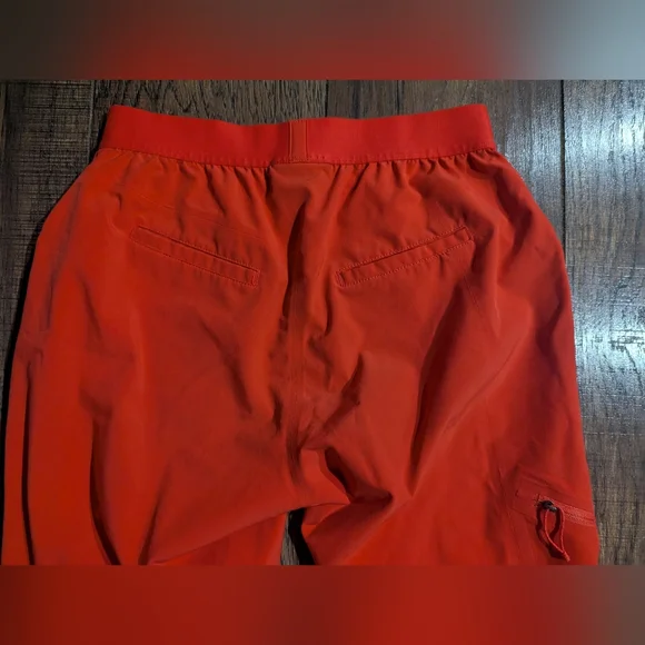 Patagonia Women's Bright Orange Chambeau Rock Hiking Pants Size 0 Zip Pockets - Picture 12 of 14